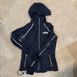 Rabbit lightweight hooded windbreaker